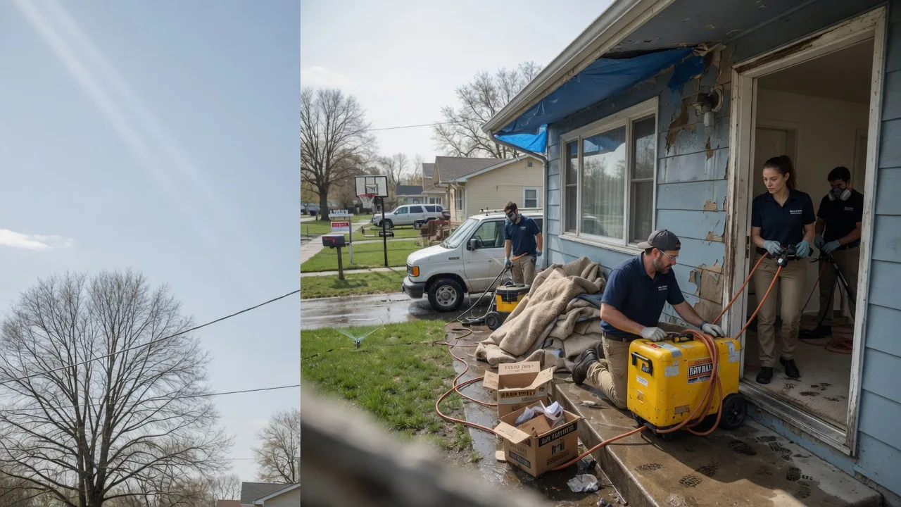 Basement Flood Cleanup in Tuscumbia, MO near me